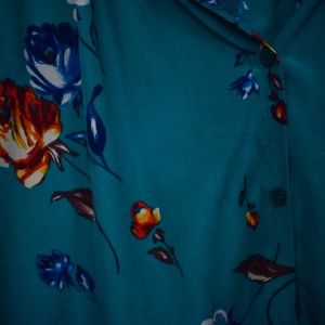 Pure Energy Tops - Pure Energy Floral Button Down Blouse Q14 Pure Energy Tops - Pure Energy Floral Button Down Blouse Q14